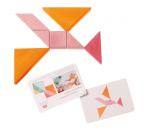 Grimm's Legespielset Tangram inkl. Vorlagenheft