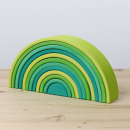 Large Rainbow meadow green