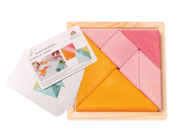 Grimm's Legespielset Tangram inkl. Vorlagenheft