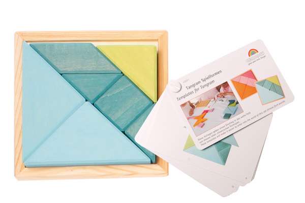 Grimm's Legespielset Tangram inkl. Vorlagenheft
